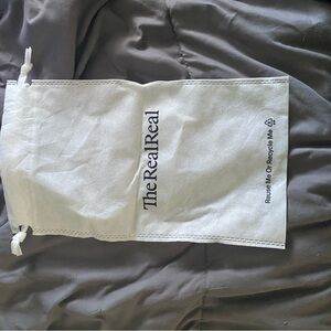 White Drawstring Dust Bag - Protective Storage Sack